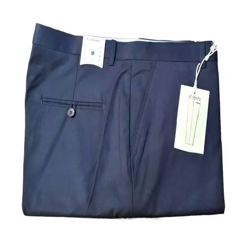 Formal Blue Plus Size Pant - Plus Size Garments